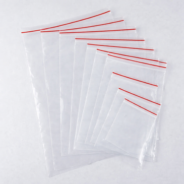 Мешок ПВД с защелкой zip lock (гриппер) AVIORA, 40*60 мм (толщина стандартная) 28-35 мкм  (100 шт/уп)